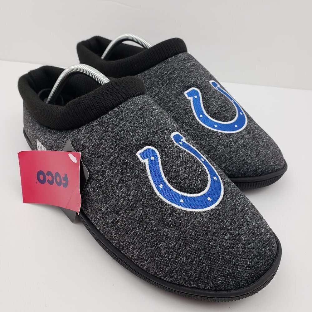 NEW Foco NFL Indianapolis Colts Football Slippers